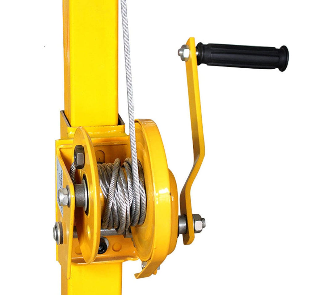 ამწე მექანიკური 500კგ რკინის ბაგირით